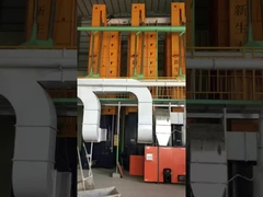 20000K 20 tonnellate Paddy asciugatrice macchina Riso mulino per il materiale di biomassa