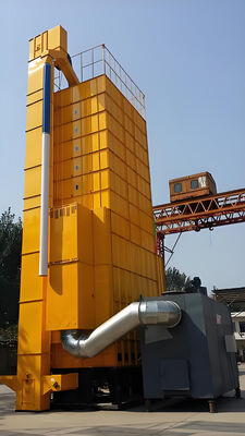 Asciugatrice di paddy a fila ad alta velocità di asciugatura 5HPX-15 10-15 tonnellate per lotto