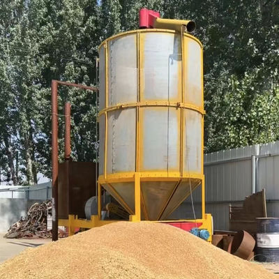 Prezzo buono Cina Macchine di asciugatura di grano di mais di piccole dimensioni Produttore Macchine di asciugatura di legumi da 2 tonnellate in linea