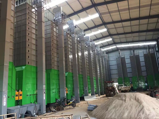 Prezzo buono Asciugatrice verticale multifunzionale torre asciugatrice di paddy 30 tonnellate asciugatrice a lotti indiretti 30 tonnellate in linea