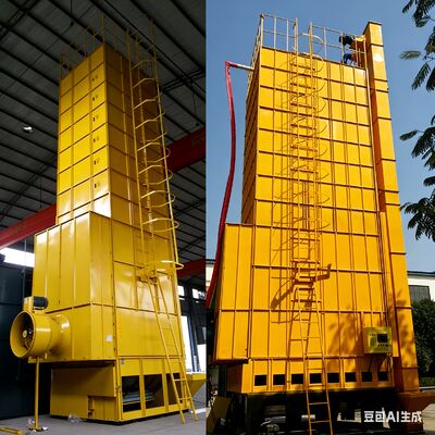Prezzo buono 10-15 tonnellate di tipo macchina in lotti dell'essiccatore di grano progettata per il mercato dell'Indonesia in linea