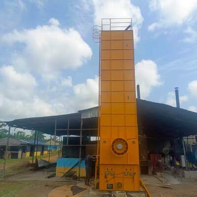 Prezzo buono 16 tonnellate al giorno macchina essiccatrice per risone riscaldamento indiretto torre essiccatrice per risone fresco 16 tonnellate in linea