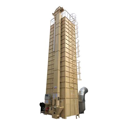 Prezzo buono Essiccatoio per cereali di tipo batch con capacità di carico di 20 tonnellate per l'essiccazione multiuso dei cereali e un basso tasso di cracking dei cereali in linea
