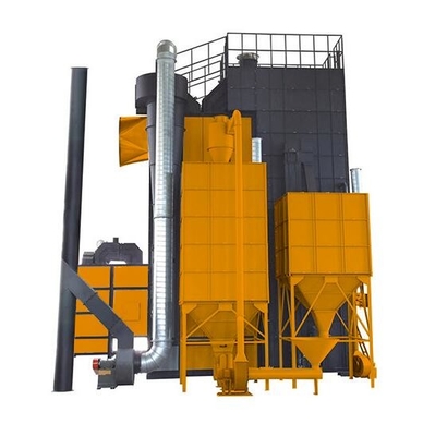 Performance di riscaldamento con 2,000,000 Kcal Indirect Heating Rice Husk Stufa ciclonica