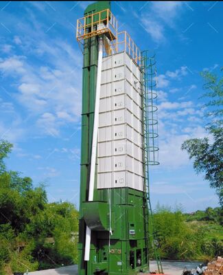 Prezzo buono Essiccatore per mais da 12 tonnellate di capacità con essiccazione a bassa temperatura e adattabilità multi-combustibile in linea