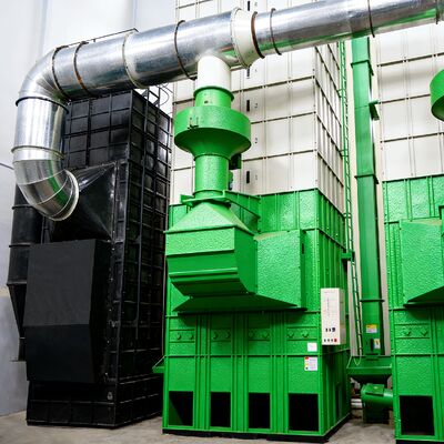 200 tonnellate di riscaldamento indiretto del riso della buccia di controllo automatizzato essiccatore della fornace