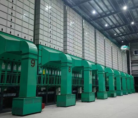 Indirect Good Drying Result 300 Tons Paddy Dryer Plant Taiwan Tech Asciugatrice