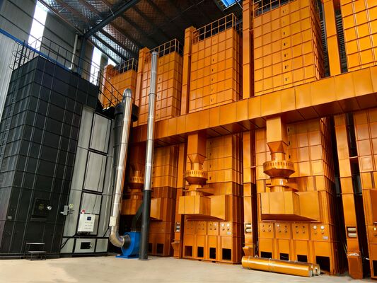 Prezzo buono Tipo mulino in lotti di 120 TPD di Paddy Dryer Machine For Rice del grano in linea