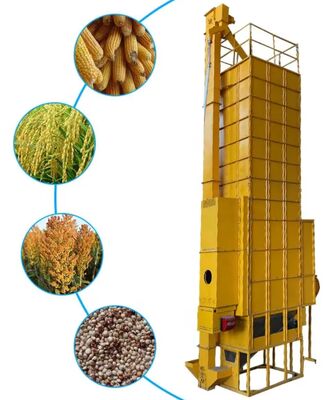 Prezzo buono 9.95kw 15 tonnellate di alimentatore a spirale di Paddy Maize Drying Machine With in linea
