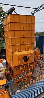 Prezzo buono Macchina/35 tonnellate dell'essiccatore di grano di flusso della miscela per asciugatrice del sesamo in lotti in linea