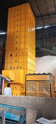 Prezzo buono Macchina per l' asciugatura del mais di tipo lotto, apparecchiatura per l' asciugatura del mais a controllo automatico 20 TPD in linea