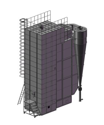 Blasting ad aria calda riscaldamento indiretto 500 tonnellate grande paddy casco bruciatore con valore calorico massimo