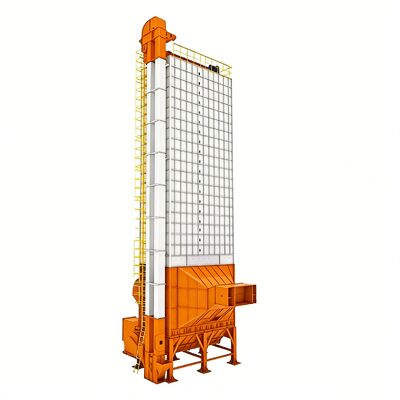 qualità Essiccatore per riso da 35 tonnellate / Impianto di essiccazione per risone tutto in acciaio inox con canale a V fabbrica