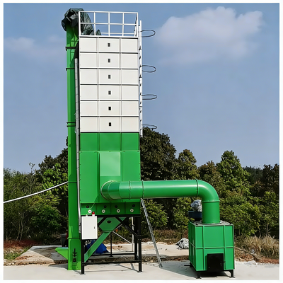 qualità Fornitore di essiccatoi per cereali in Cina Essiccatore per risone da 120 tonnellate Essiccatore a circolazione di tipo batch fabbrica