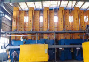 Macchina diesel di Ton Rice Mill Paddy Dryer del grano 12